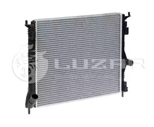 LRC0938 LUZAR Радиатор охлаждения Logan 1.4,1.6 (08-) / Duster 1.6 (10-) МКПП (алюм-паяный) (LRc 0938) Luzar